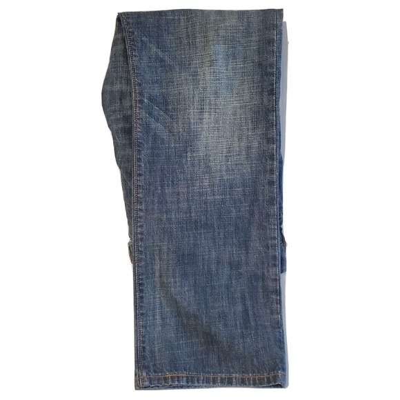 Rare Levi's Red Collection Jeans Distressed Zippered Pockets 34 X 30 - Picture 8 of 11